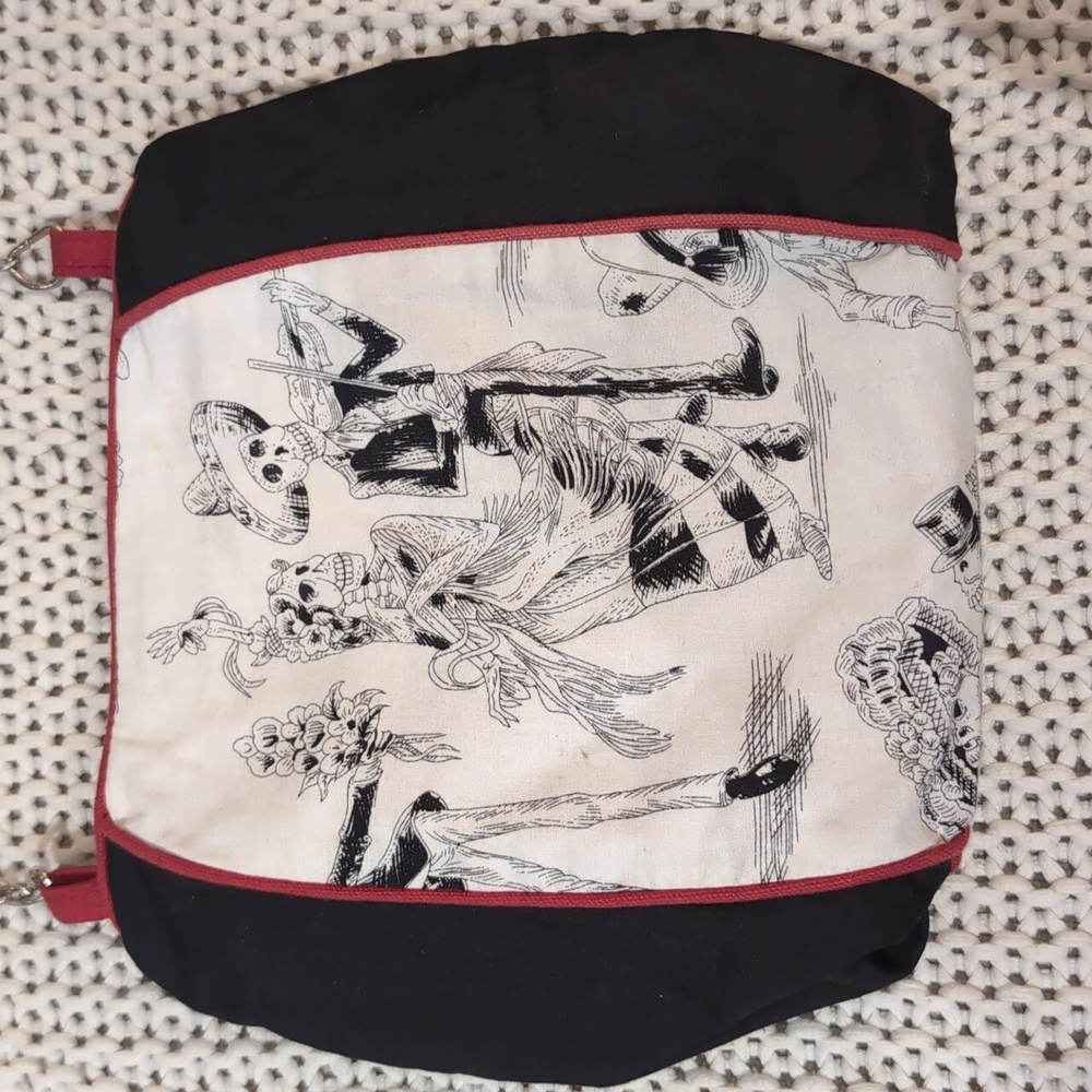 Handmade Día de los muertos purse - Picture 5 of 7